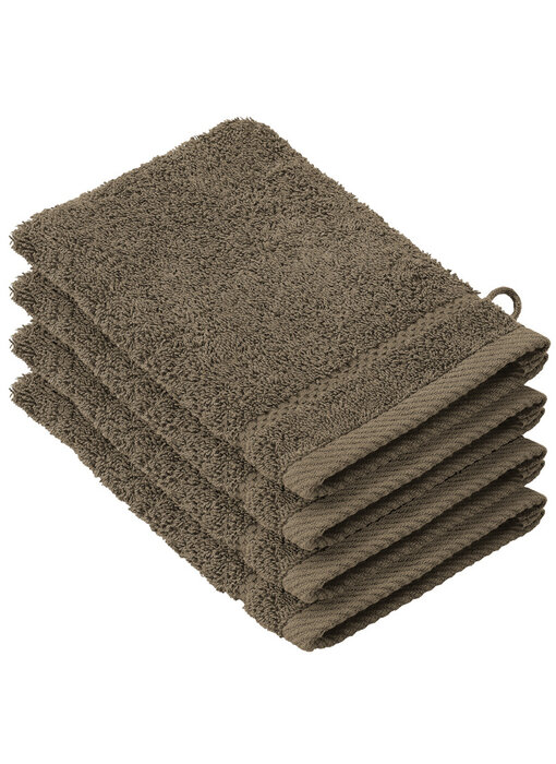 De Witte Lietaer Stephanie Falcon Washcloths Set of 4 Cotton