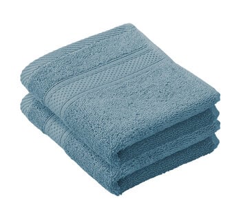 De Witte Lietaer Lot de 2 serviettes d'invités Stephanie Arctic, 30 x 50 cm, coton