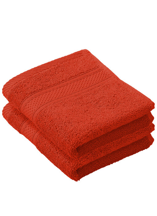 De Witte Lietaer Stephanie Tiger Gästehandtuch-Set, 2er-Set, 30 x 50 cm, Baumwolle