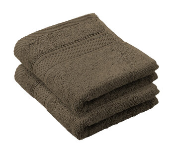 De Witte Lietaer Stephanie Falcon Guest Towel Set of 2, 30 x 50 cm Cotton