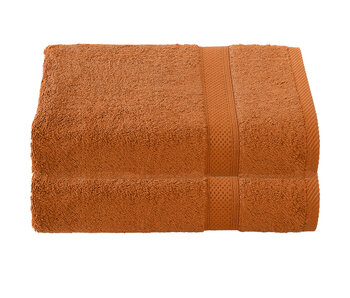 De Witte Lietaer Douchelaken Stephanie Caramel Set 2 stuks 70 x 140 cm Katoen
