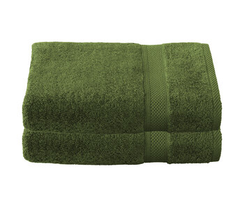 De Witte Lietaer Lot de 2 serviettes de bain Stephanie Cactus 70 x 140 cm en coton