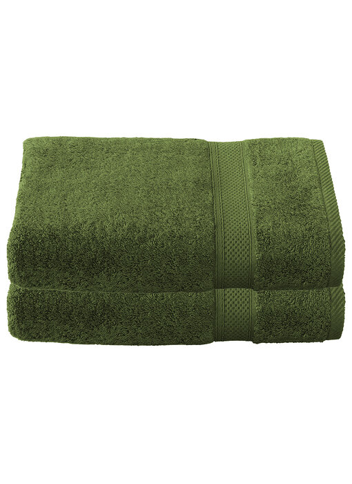 De Witte Lietaer Stephanie Cactus Bath Towel Set of 2 70 x 140 cm Cotton