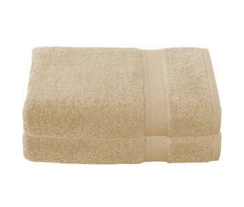 De Witte Lietaer Stephanie Sand Badetuch-Set, 2er-Pack, 70 x 140 cm, Baumwolle