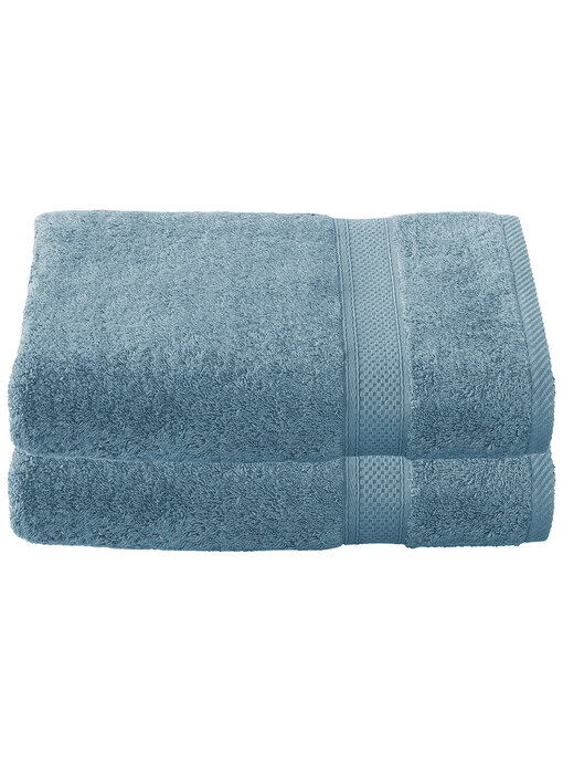 De Witte Lietaer Stephanie Arctic Badetuch-Set, 2er-Pack, 70 x 140 cm, Baumwolle