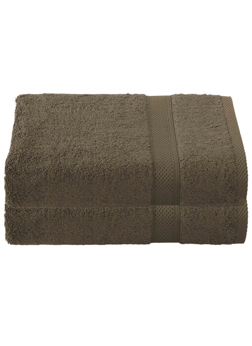 De Witte Lietaer Lot de 2 serviettes de bain Stephanie Falcon 70 x 140 cm en coton