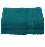 De Witte Lietaer Stephanie Lake Green Bath Towel - Set of 2 - 70 x 140 cm - Green - Cotton