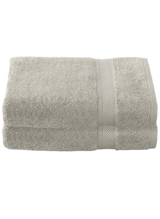 De Witte Lietaer Stephanie Dove Bath Towel Set of 2 70 x 140 cm Cotton