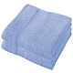 Handdoek Stephanie Sky Blue Set 2 stuks 50 x 100 cm Katoen