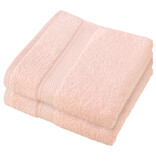 De Witte Lietaer Stephanie Almond Blossom Towel - Set of 2 - 50 x 100 cm - Pink - Cotton