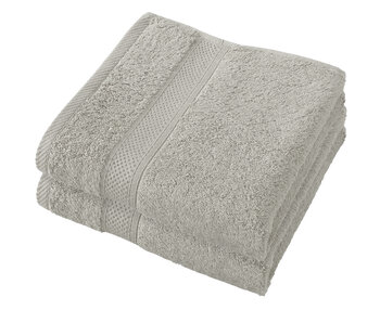 De Witte Lietaer Stephanie Dove Towel Set of 2 50 x 100 cm Cotton