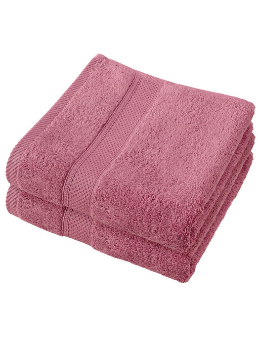 De Witte Lietaer Stephanie Carmine Towel Set of 2 50 x 100 cm Cotton