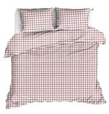 Moodit Duvet cover Odil Rhombus Ruby Red - 260 x 240 + 2x 60 x 70 cm - Red - Cotton