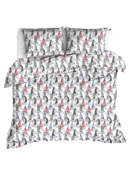 Moodit Bettbezug Odil Regatta Mix 260 x 240 cm Baumwolle