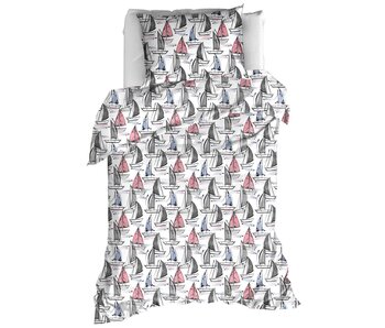 Moodit Housse de couette Odil Regatta Mix 140 x 200/220 cm Coton