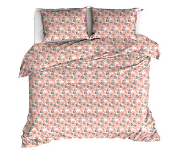 Moodit Bettbezug Odil Monica Blush 260 x 240 cm Baumwolle