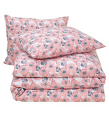 Moodit Duvet Cover Odil Monica Blush - 240 x 220 + 2x 60 x 70 cm - Pink - Cotton