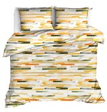 Moodit Duvet cover Odil Flynn Sand - 240 x 220 + 2x 60 x 70 cm - Multi-colored - Cotton