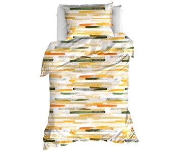 Moodit Bettbezug Odil Flynn Sand 140 x 200/220 cm Baumwolle