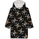 Hoodie Fleece Blanket Straw Hat Kids (7-14 yrs) Polyester (One Size)
