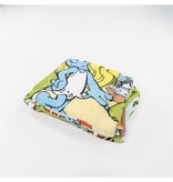 De Smurfen Couverture polaire à carreaux Papa Schtroumpf - 110 x 150 cm - Polyester