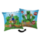 Coussin décoratif 40 x 40 cm en polyester