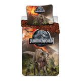 Jurassic World Dekbedovertrek Lava - 140 x 200 cm + 70 x 90 cm - Polyester