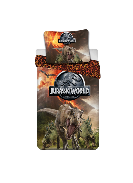 Jurassic World Lava-Bettbezug 140 x 200 cm + 70 x 90 cm Polyester