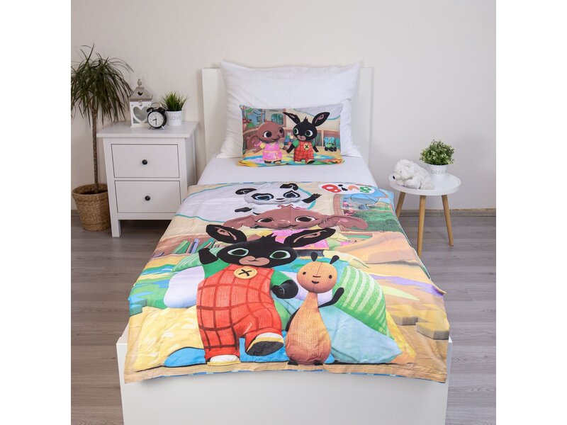 Bing Bunny Housse de couette bébé/enfant en bas âge - 135 x 100 + 40 x 60 cm - Coton