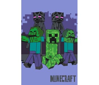 Minecraft Fleecedecke Zombie 100 x 150 cm Polyester