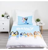 Bluey Housse de couette bébé/enfant Cuddle - 135 x 100 + 40 x 60 cm - Coton