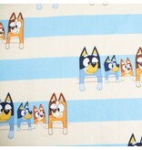 Bluey BABY / Peuter dekbedovertrek Cuddle - 135 x 100 + 40 x 60 cm - Katoen