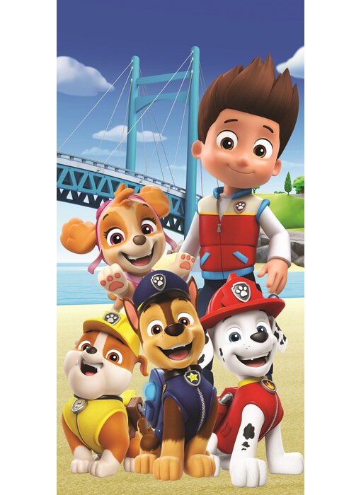 PAW Patrol Beach towel Beach 70 x 140 cm Cotton