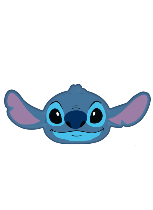 Disney Lilo & Stitch Dekoratives Kissen mit 3D-Steppung, 31,5 x 41 cm, Polyester