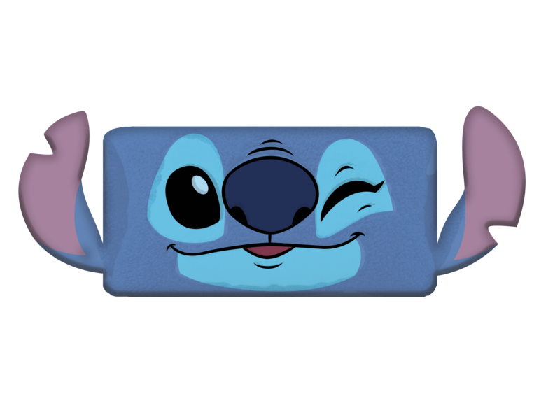 Disney Lilo & Stitch Dekokissen „3D Wink“ – 27 x 45 cm – Polyester