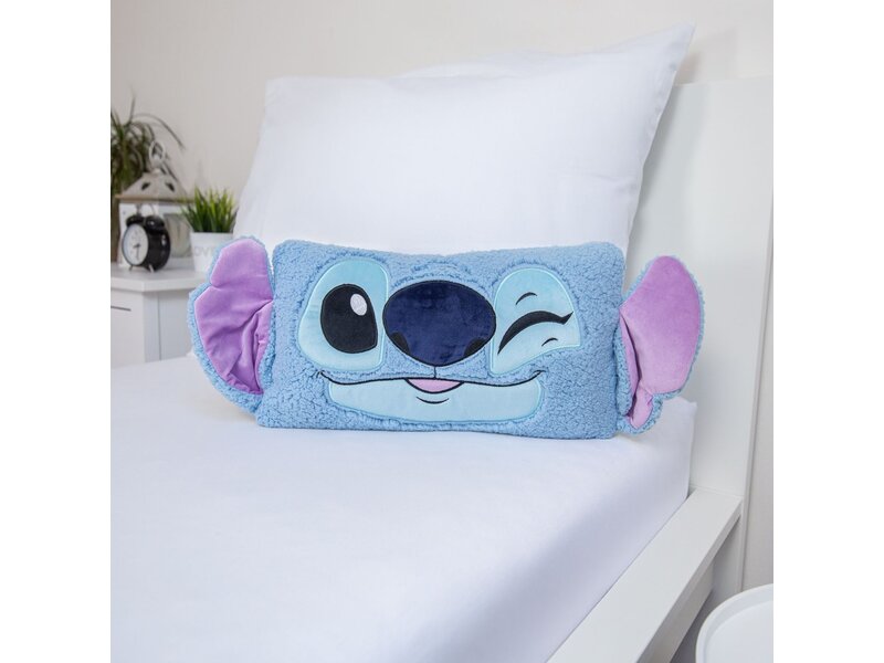 Disney Lilo & Stitch Sierkussen 3D Knipoog - 27 x 45 cm - Polyester