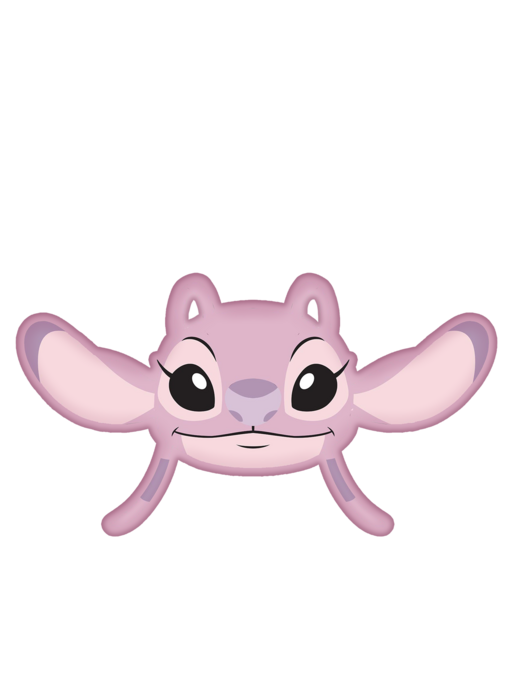 Disney Lilo & Stitch Dekoratives Kissen 3D-Engel 31,5 x 41 cm Polyester