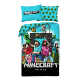 Minecraft Housse de couette Cinéma - 140 x 200 + 70 x 90 cm - Polyester