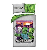 Minecraft Dekbedovertrek A Movie - 140 x 200 + 70 x 90 cm - Polyester