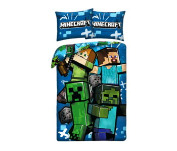 Minecraft Duvet cover Creepers 140 x 200 + 70 x 90 cm Polyester