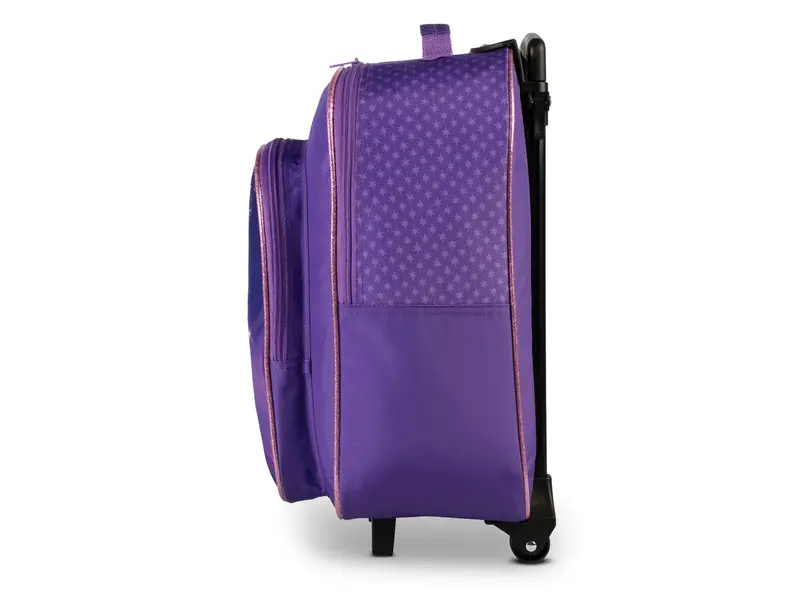 Unicorn Academy Valise à roulettes Sparkle - 23 L - 43 x 33 x 24 cm - Polyester