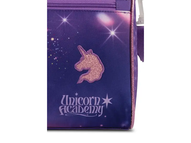 Unicorn Academy Sparkle Shoulder Bag - 12 L - 36 x 22 x 19 cm - Polyester