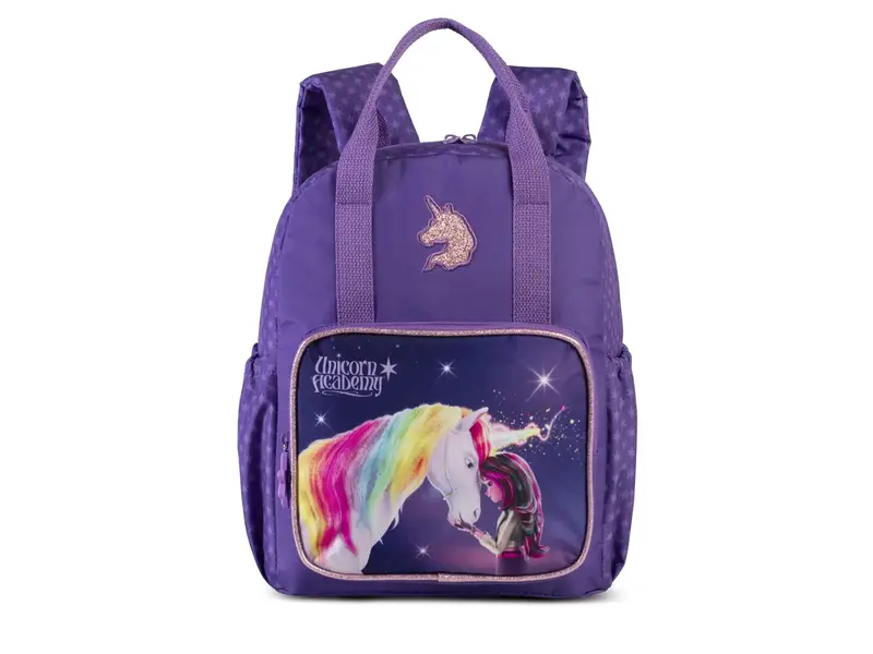 Unicorn Academy Peuterrugzak Sparkle - 31.5 x 24 x 14.5 cm - 9 L - Polyester