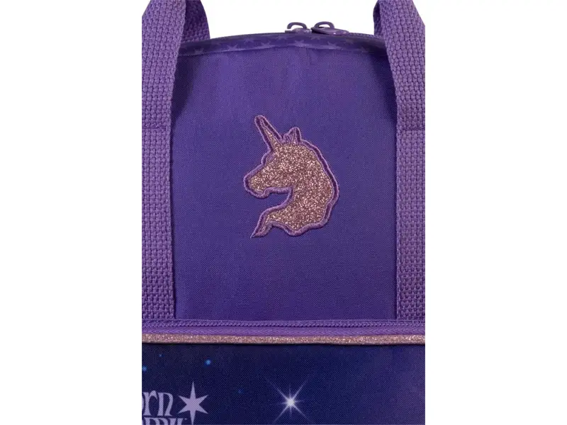 Unicorn Academy Kinderrucksack „Glitzer“ – 31,5 x 24 x 14,5 cm – 9 l – Polyester