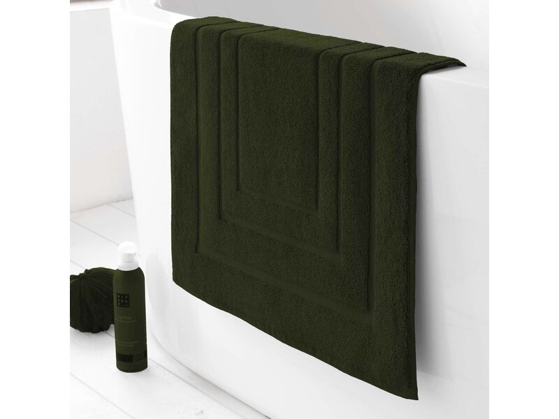 De Witte Lietaer Pacifique Khaki Bath Mat - 50 x 75 cm - Green - Cotton
