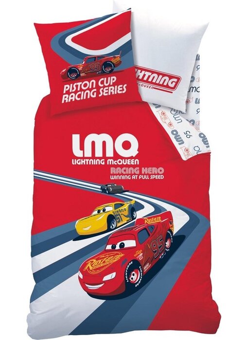Disney Cars Bettbezug LMQ 140 x 200 + 63 x 63 cm Baumwolle