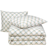 Moodit Housse de couette Odil Dustin Amazon Green - 200 x 200/220 cm + 2 x 60 x 70 cm - Coton