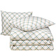 Housse de couette Odil Dustin Amazon Green 200 x 200/220 cm Coton