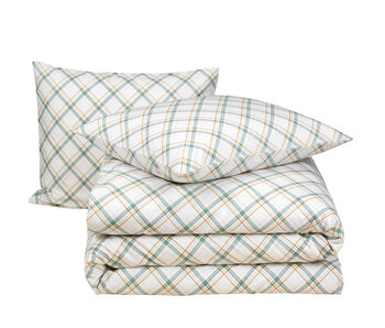 Moodit Housse de couette Odil Dustin Amazon Vert 260 x 240 cm Coton