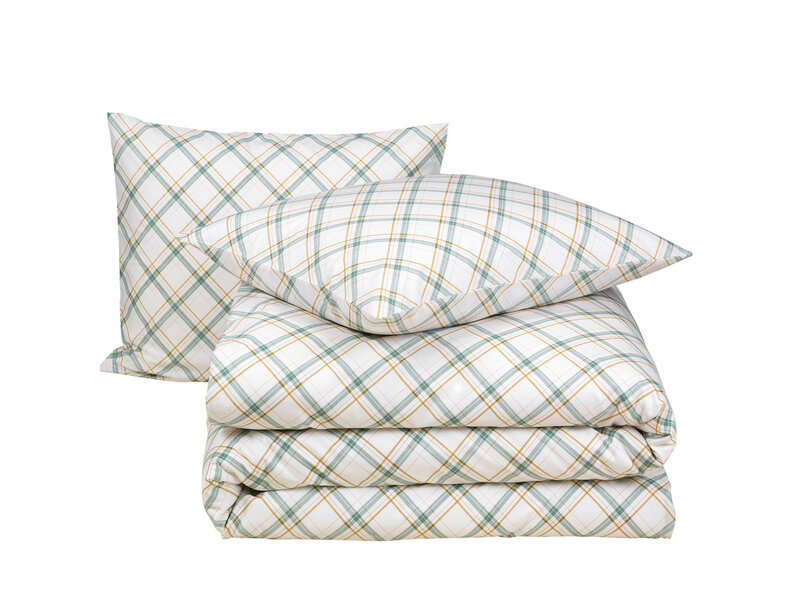 Moodit Bettbezug Odil Dustin Amazon Green - 260 x 240 + 2 x 60 x 70 cm - Baumwolle